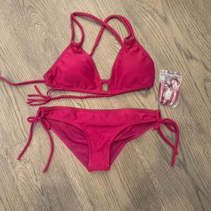Pakaloha 🌴🌺🌊 Fuchsia Cheeky bikini 👙